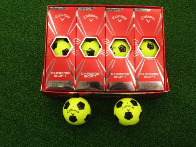 キャロウェイ クロムソフト値下がりしました（サッカーボールカラーも