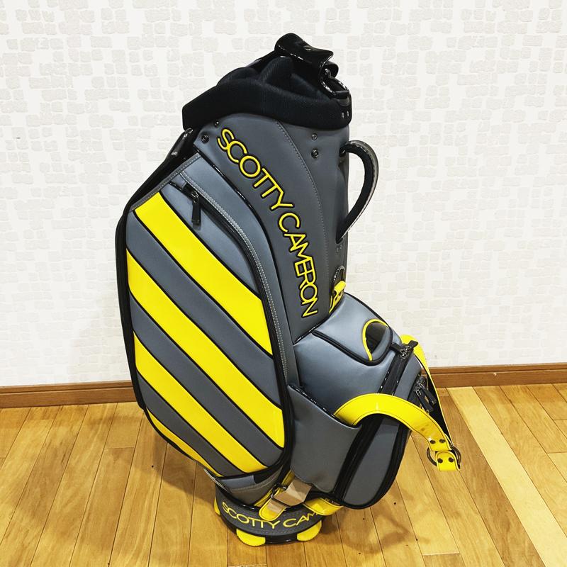 Scotty Cameron】CAUTION STRIPE STAFF BAG スコッティキャメロン