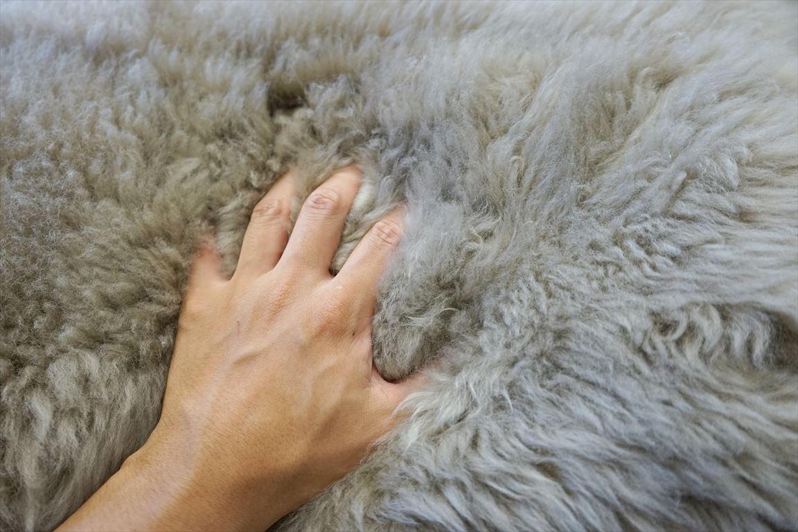 日本製 最高品質ムートンラグマット長毛200×200cmのご購入 | グートン