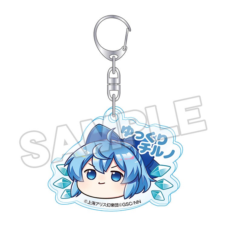 東方LostWord アクリルキーホルダー ゆっくりれいむ/ゆっくりまりさ