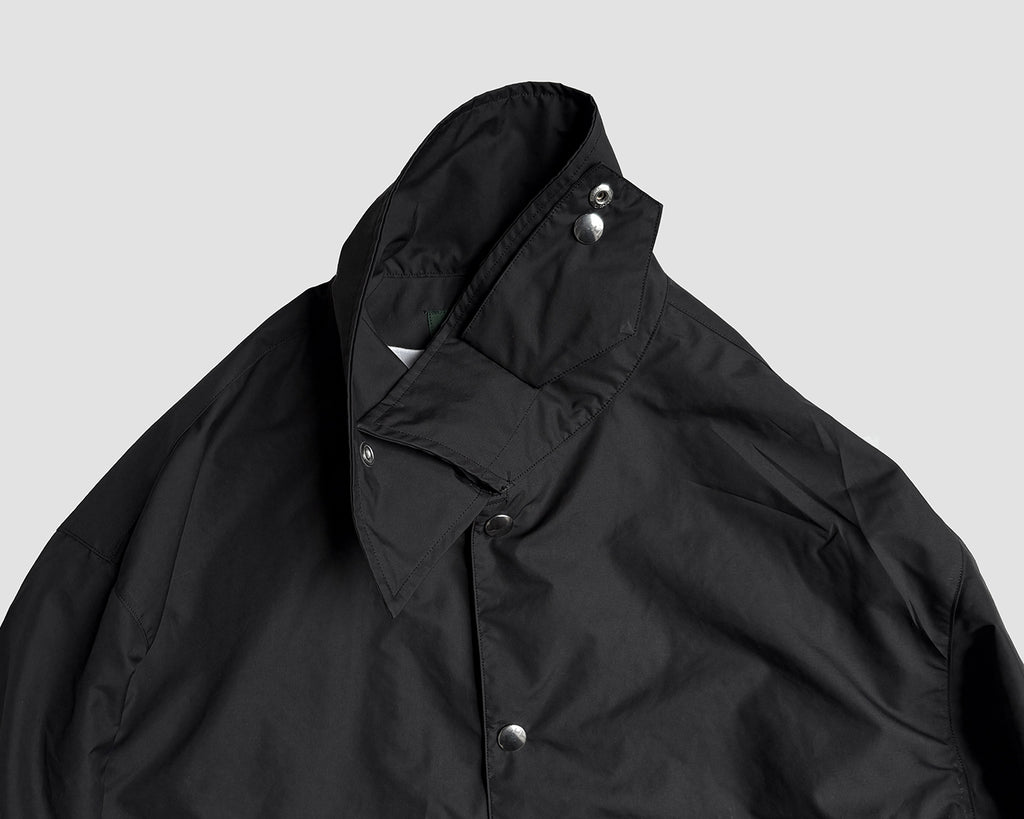Matte Black Anorak | gorouta