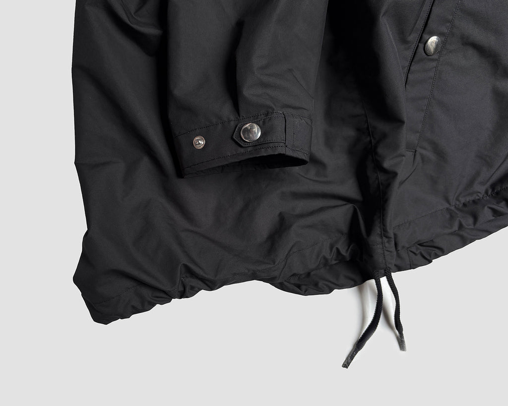 Matte Black Anorak | gorouta