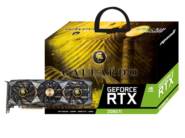 Manli、トリプルファンクーラーを搭載したGeForce RTX 2080 Ti