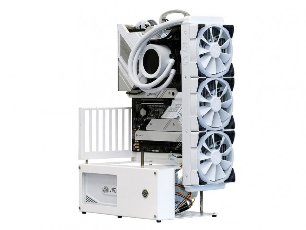 長尾製作所、「オープンフレーム ver.ATX ホワイトエディション 改」を