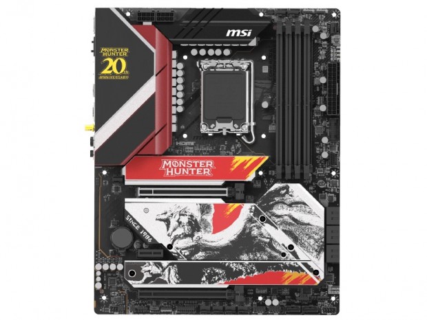 MSI、リオレウスデザインの「モンスターハンター」シリーズ20周年記念