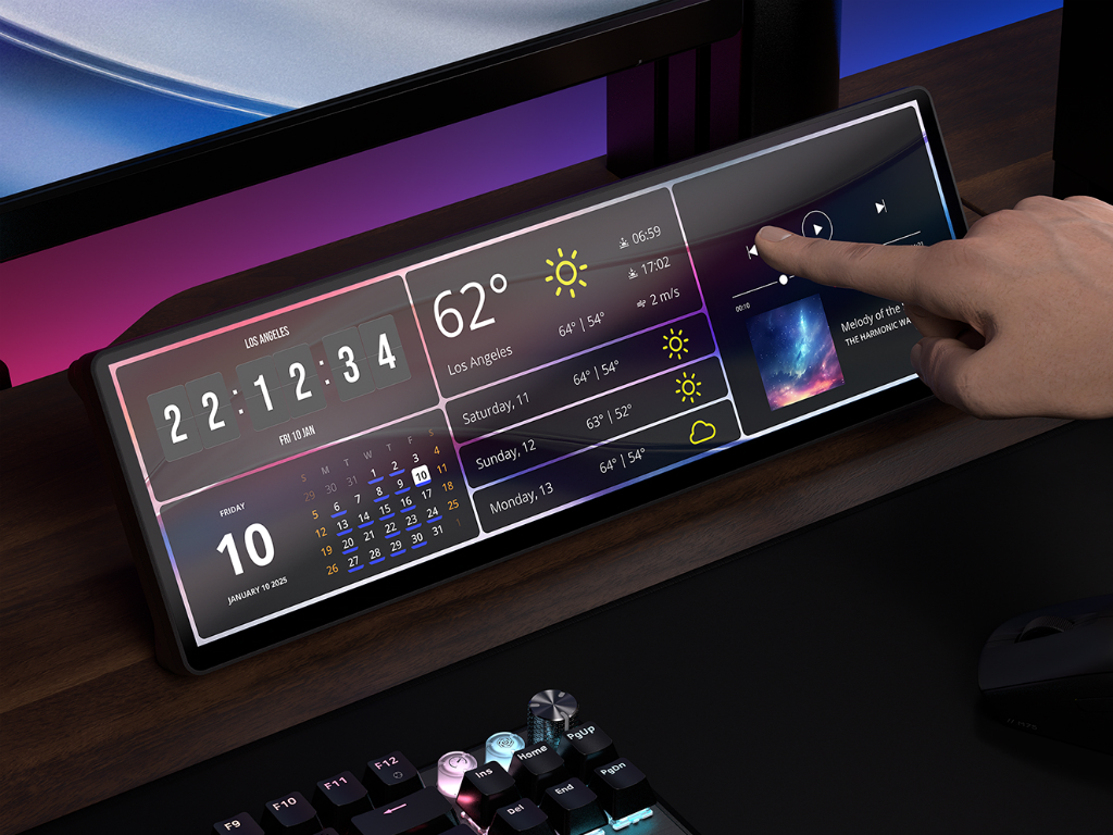 CORSAIRのマルチタッチ対応サブディスプレイ「XENEON EDGE 14.5”LCD