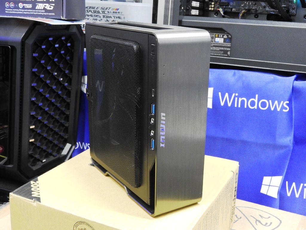 CPUクーラーの有効スペースが拡張した超小型Mini-ITXケース、In Win