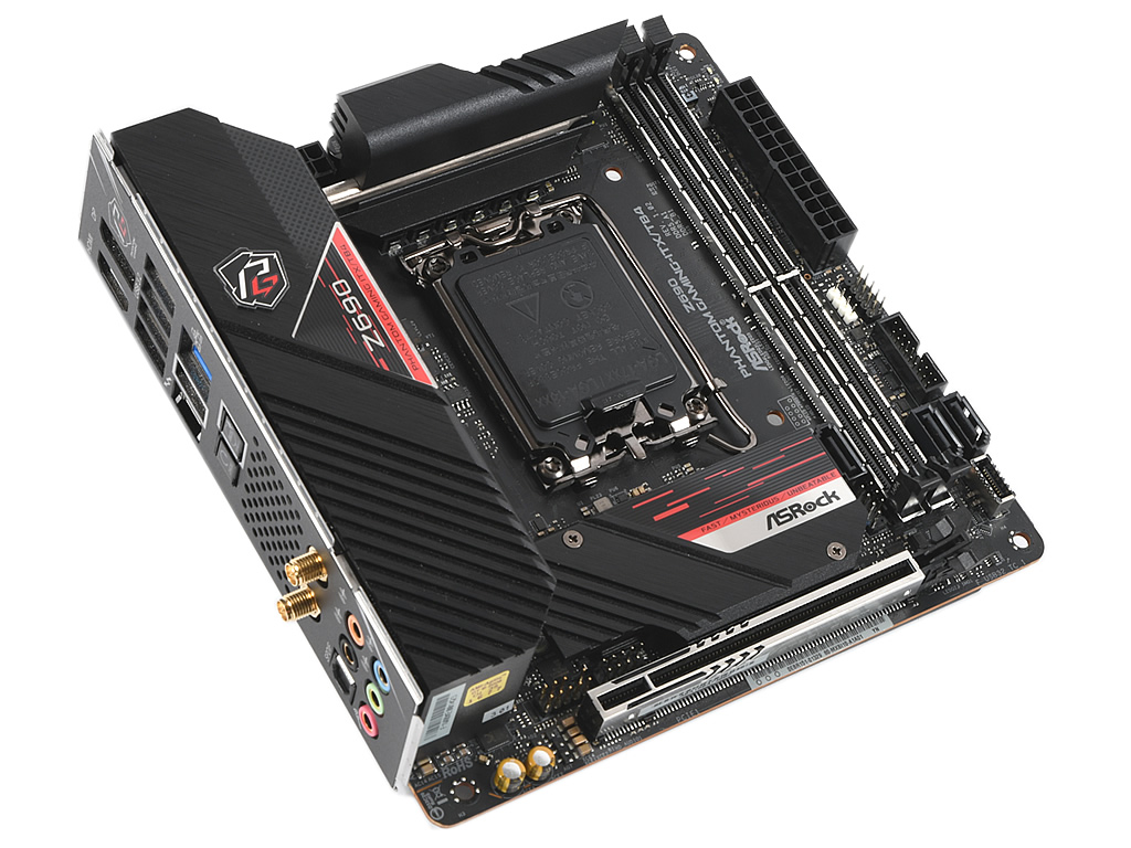 超小型・高性能なPCが組めるMini-ITXマザー、ASRock「Z690 Phantom