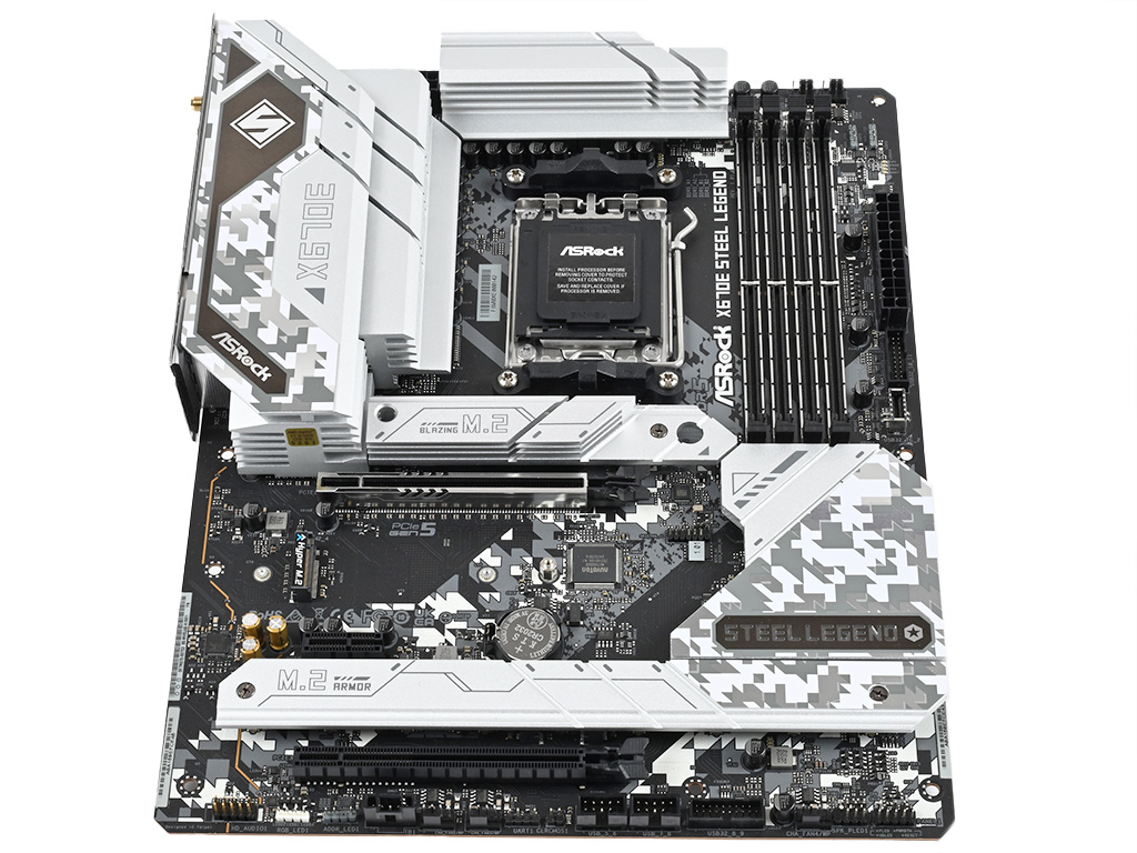 高機能かつ堅牢なASRock「X670E Steel Legend」がRyzen 7000X3Dに