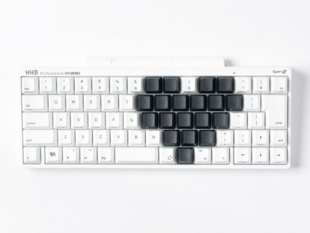 PFU、「HHKB Professional」向けに“中央印字”の交換用キーキャップ