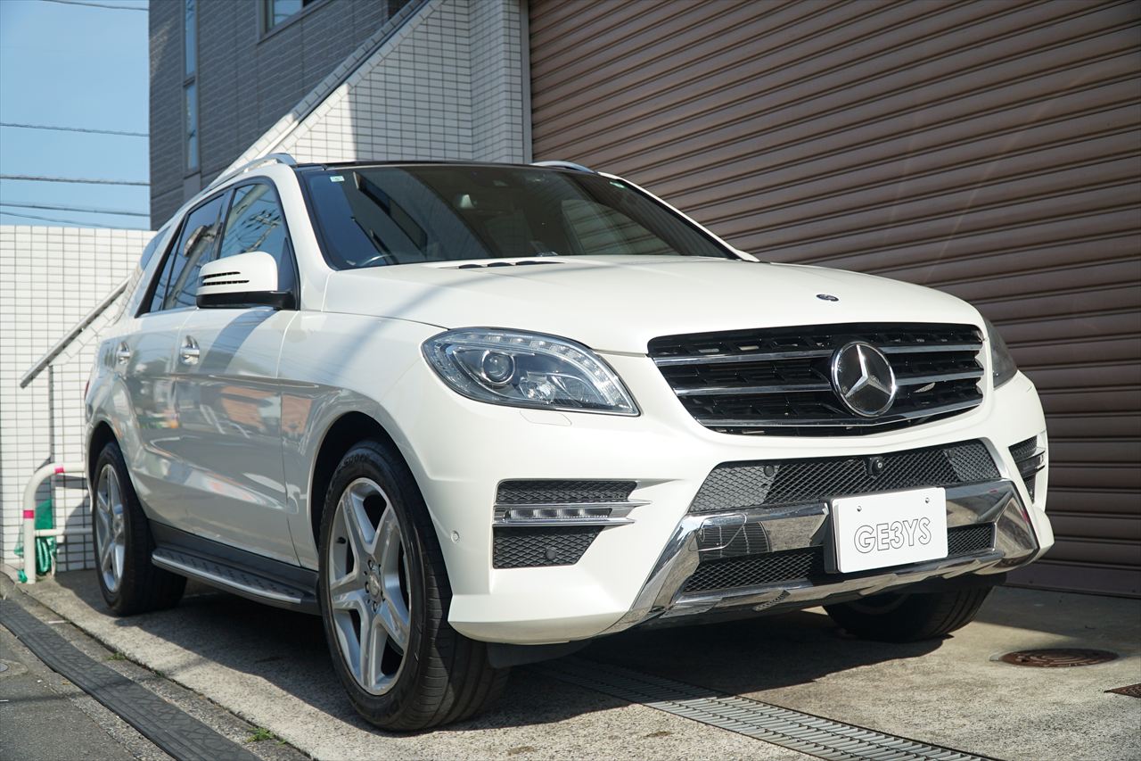 レンタカー 2015モデル メルセデスベンツ ML350 4MATIC 車両説明