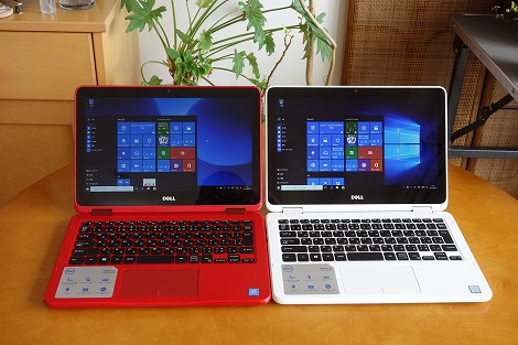 Inspiron 11 3000シリーズ(3168)2-in-1レビュー:液晶を360度回転させる