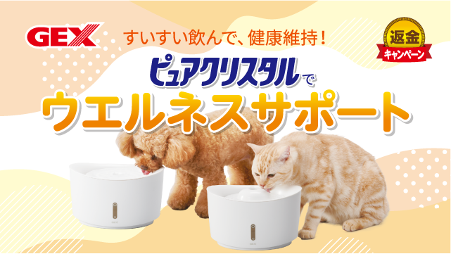ピュアクリスタル 安心おためしキャンペーン 犬 猫 飼育用品