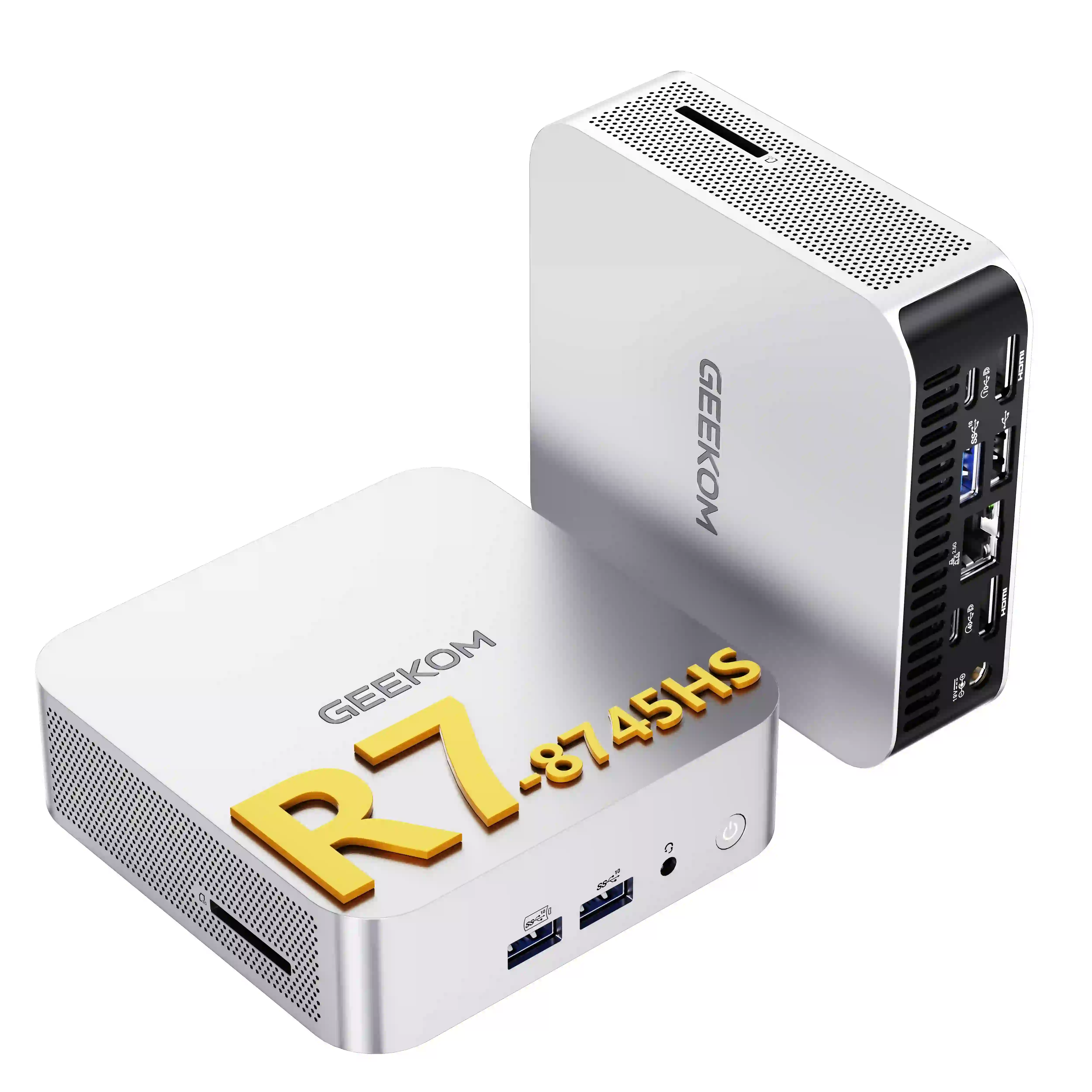 GEEKOM A8 MINI PC: NPU Processor for AI PC - Ryzen 9