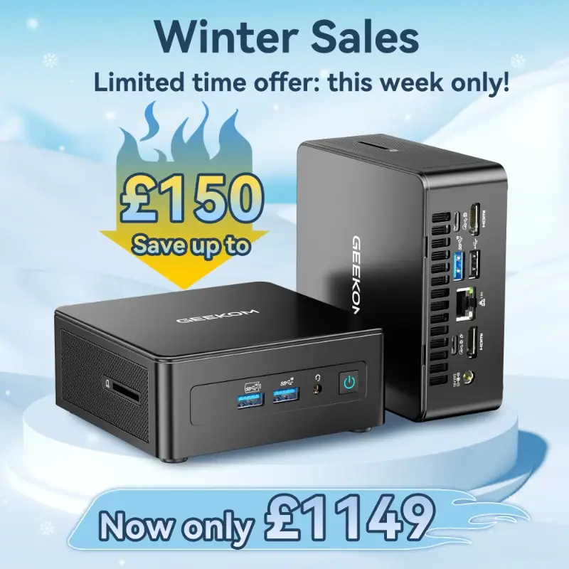 GEEKOM A6 Mini PC AMD Ryzen™ 7 6800H – GEEKOM UK