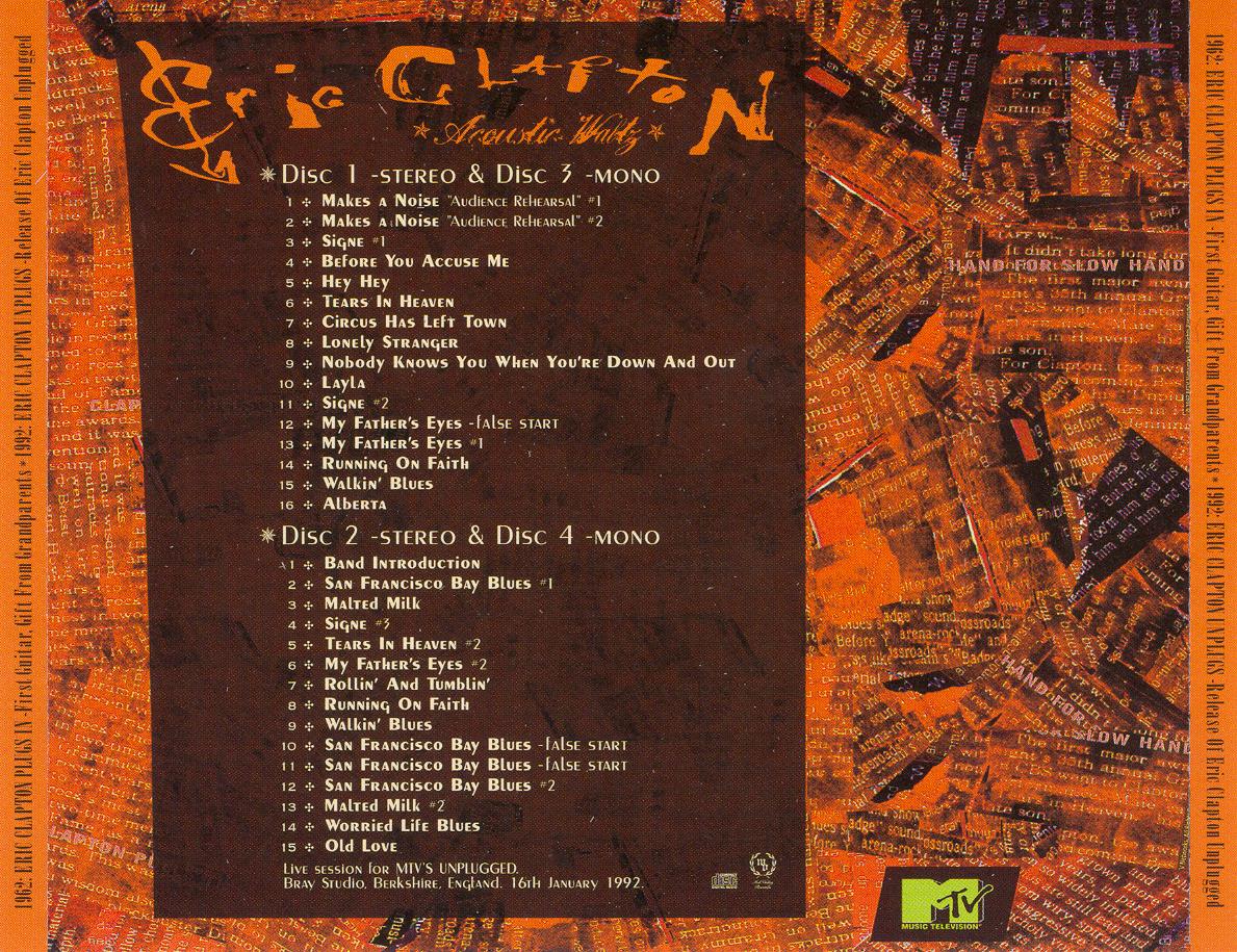 Eric Clapton - Acoustic Waltz - Mid Valley