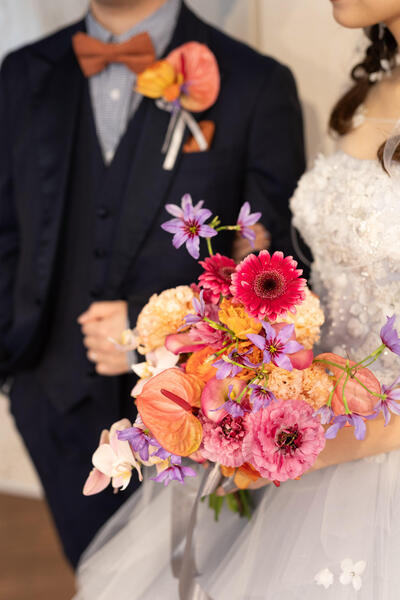 カラードレスブーケ特集！ - ブログ | 迎賓館