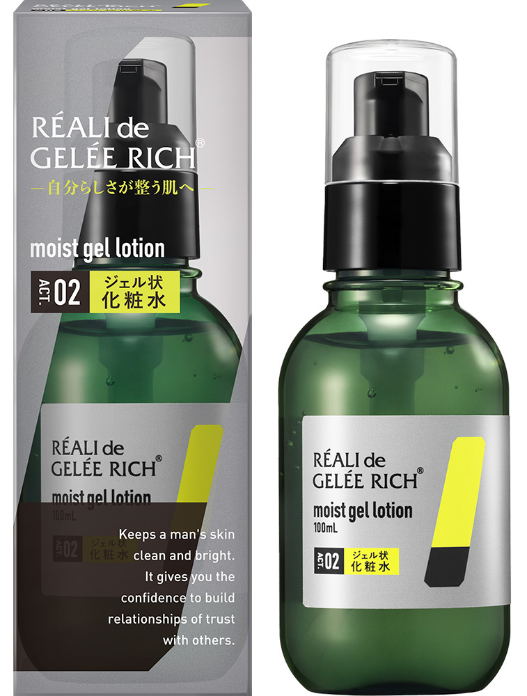 ジェル状化粧水｜製品一覧 ｜製薬会社独自のアプローチで男性の肌環境
