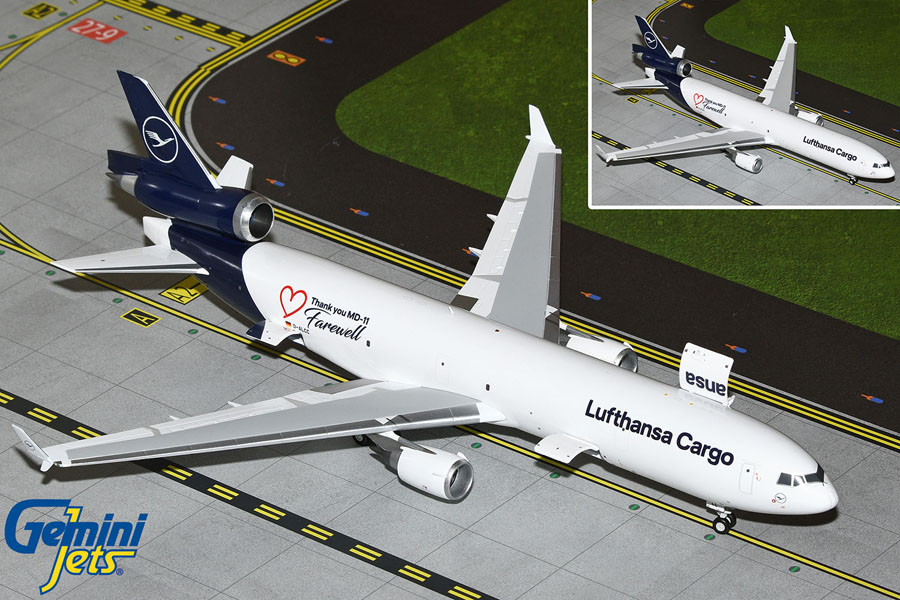 G2DLH1179 GEMINI 200 Lufthansa Cargo / ルフトハンザ カーゴ MD-11F