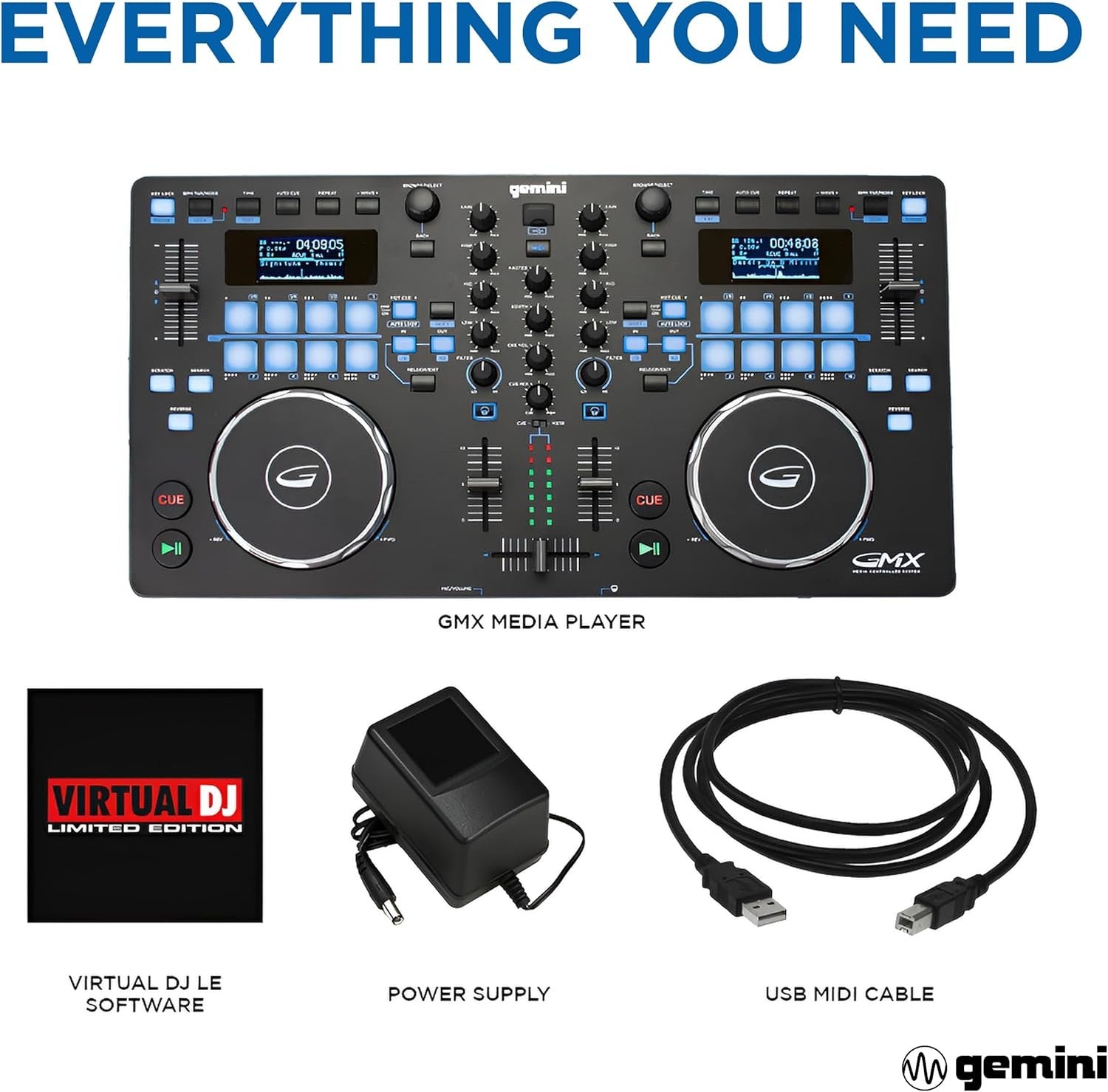 Gemini GMX DJコントローラー Gemini GMX DJ Controller | Music & Arts