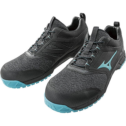 ミズノ オールマイティ― ES31L ブラック×ライトブルー×ブラック 28.0cm