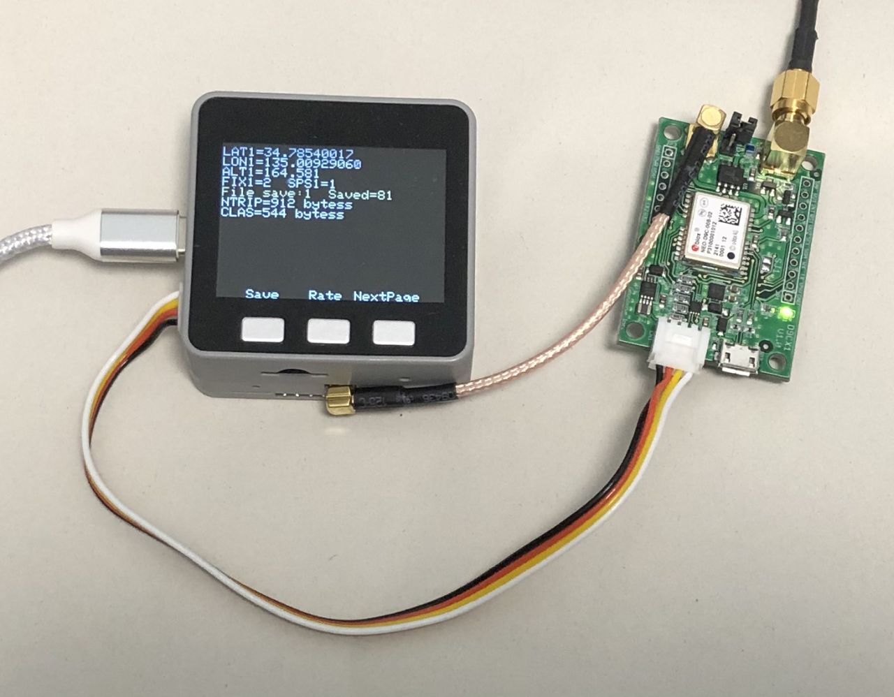 M5Stack＋M5F9PとD9CX1を接続し、みちびきCLAS補正を行う方法 - 株式