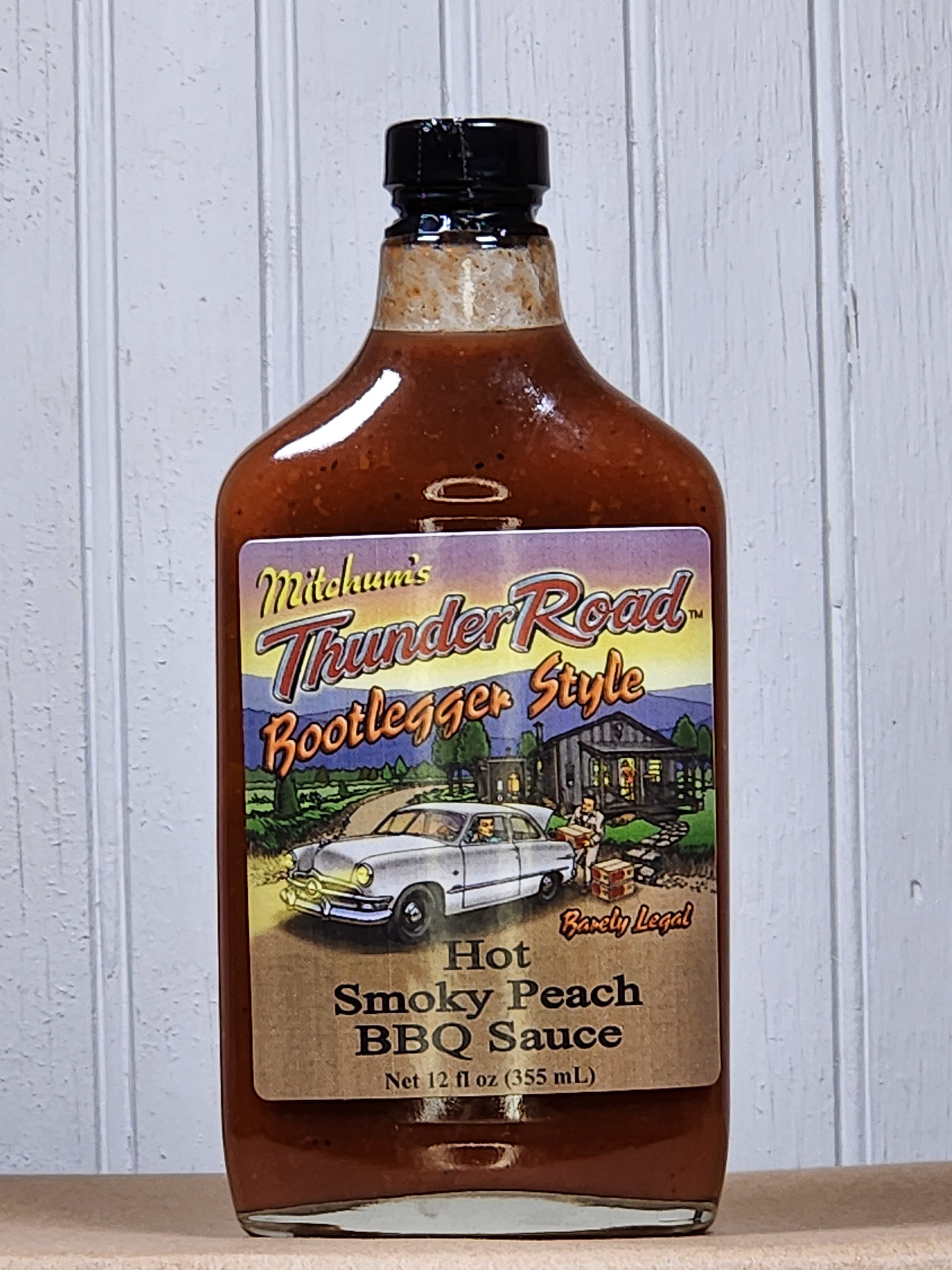 Thunder Road Smoky Peach BBQ Sauce Hot – Georgia Peach World
