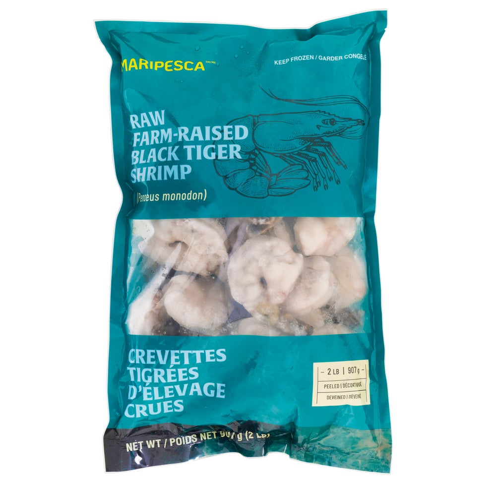 Farm-Raised Black Tiger Shrimp - Gordon Restaurant Market