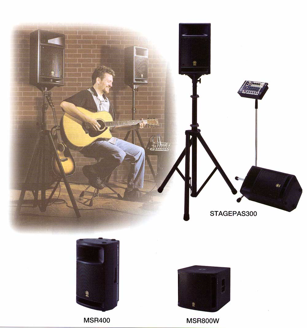 STAGEPAS 300 ステージパス 300 スピーカー&スタンド セット YAMAHA