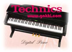 ガッキコム】Technics DIGITAL PIANO～テクニクス・デジタルピアノ～