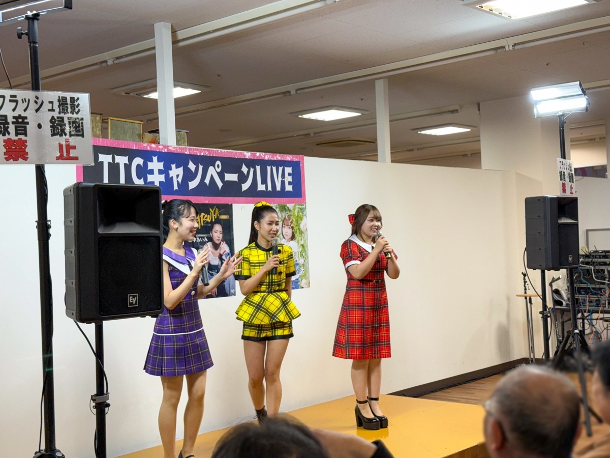 3人娘Zとして初のキャンペーン！田中あいみさん 舞乃空さん 梅谷心愛