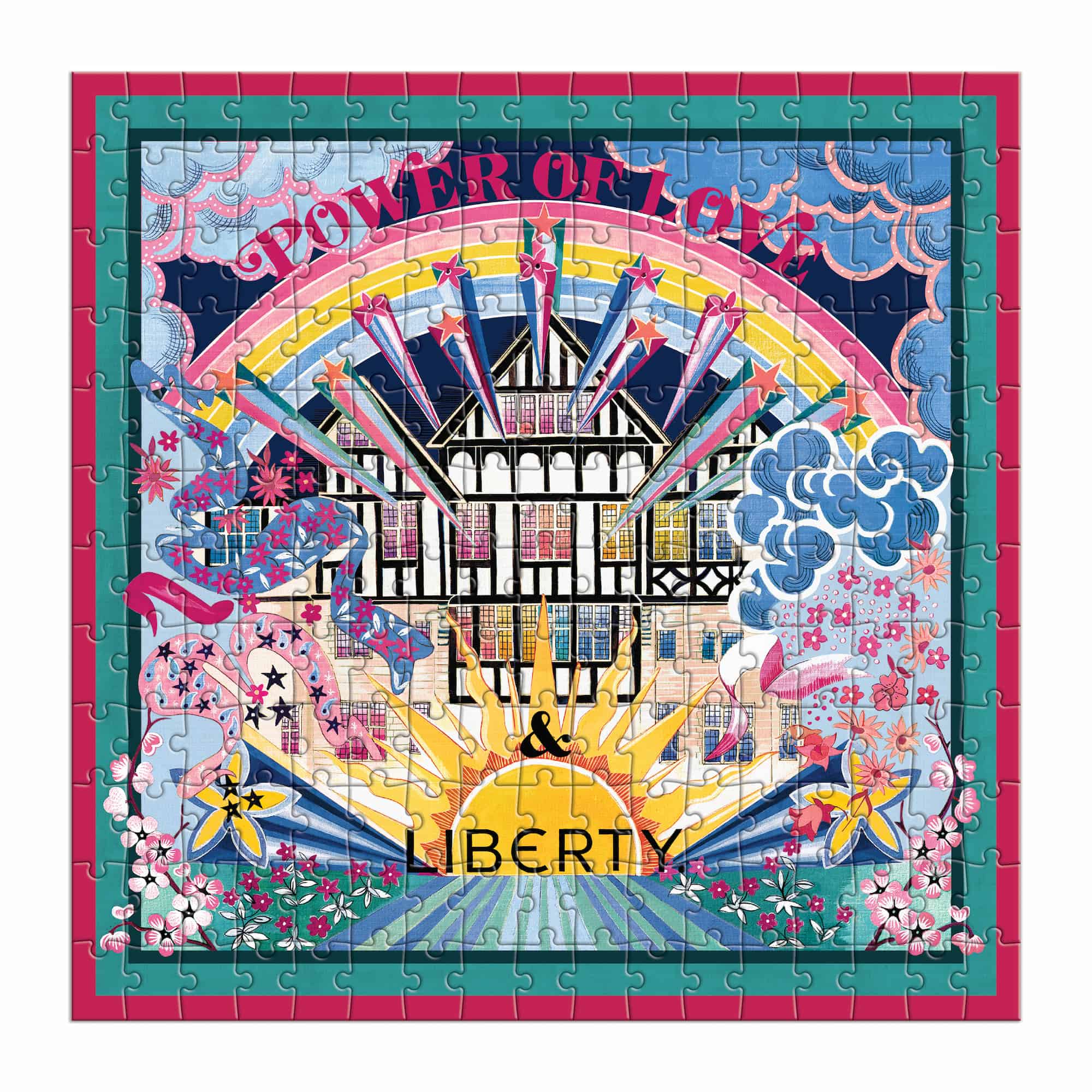 Liberty Power of Love Set of 4 Puzzles – Galison