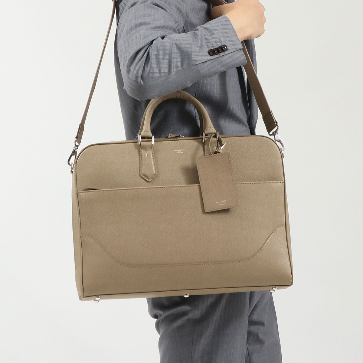 PELLE MORBIDA ペッレモルビダ Capitano キャピターノ ブリーフバッグ
