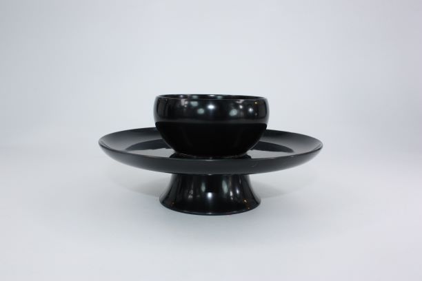 茶道具・古道具・真塗・中伝・台子・台天目・天目台・真塗天目台