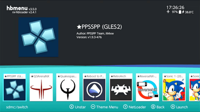 PPSSPP Switch - GameBrew