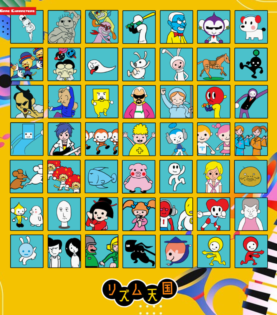 リズム天国』シリーズキャラクター一覧 - Game Characters