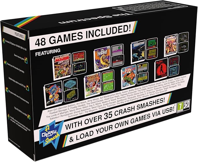 レトロゲーム名機「ZX Spectrum」のミニ復刻版「The Spectrum」