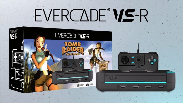 据え置き型レトロゲーム機「Evercade VS-R」トゥームレイダー特別