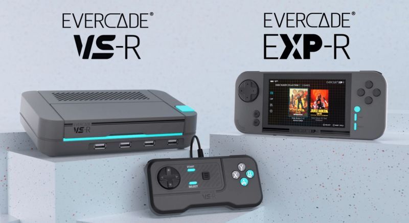携帯レトロゲーム機「Evercade EXP-R」トゥームレイダー特別デザイン