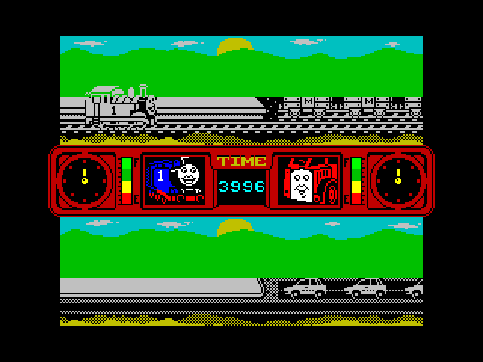 Thomas The Tank Engine 2: The Race (ZX Spectrum, Amstrad CPC, C64