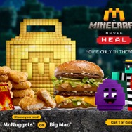 グリマス＆ハンバーグラーも『マイクラ』映画風に。米国マクドナルドで
