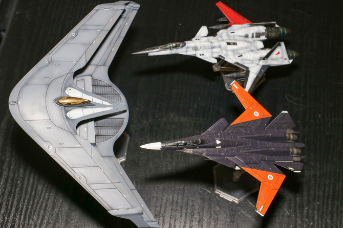 エースコンバット』コトブキヤ1/144「X-49 ナイトレーベン」プラモデル