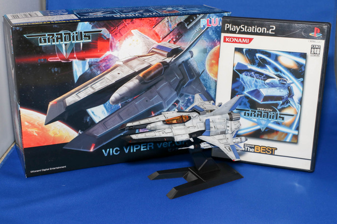 グラディウスV』のPLUM 1/144「ビックバイパーT301」プラモデル
