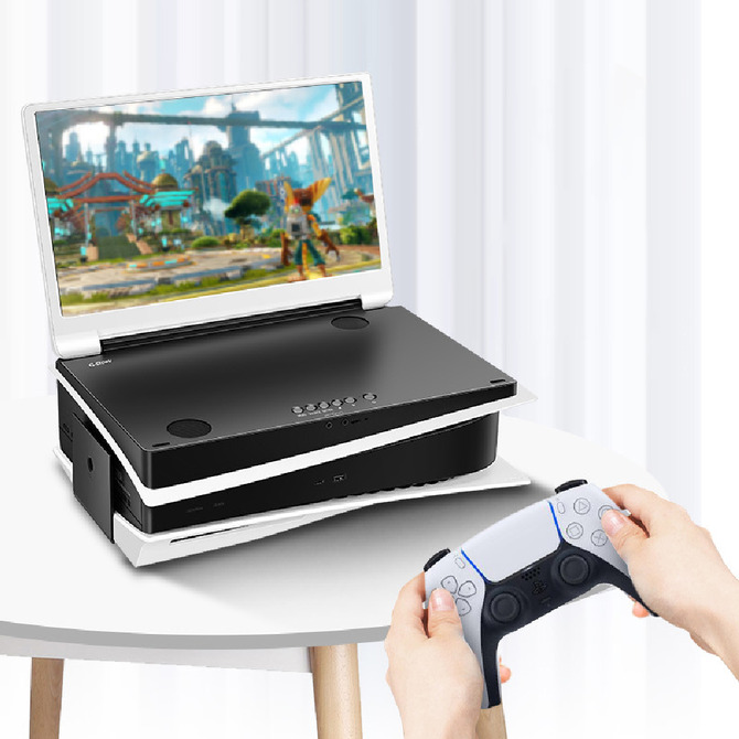 PS5を持ち運んで遊ぶためのモニターセット「Gplay-Vivid」発売