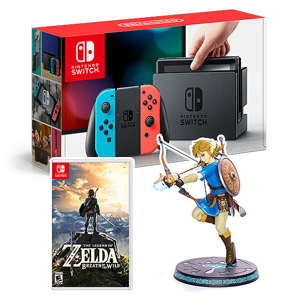 海外ストアにてスイッチ本体と『ゼルダの伝説』グッズとの豪華バンドル