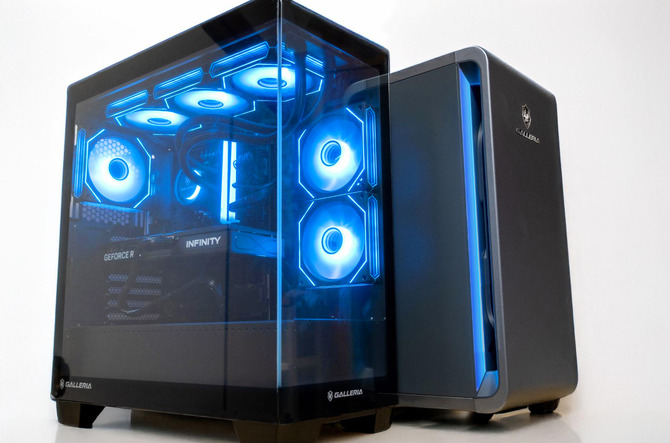 性能良し、デザイン良しの才色兼備。新生GALLERIAのPCケース「X/F