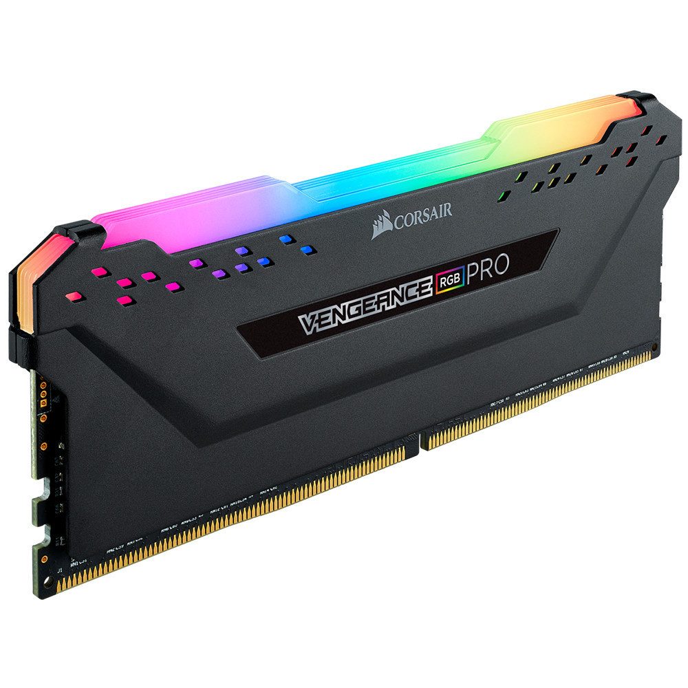 CORSAIR 8GB Vengeance RGB PRO Siyah 3200MHz CL16 DDR4 Single Kit