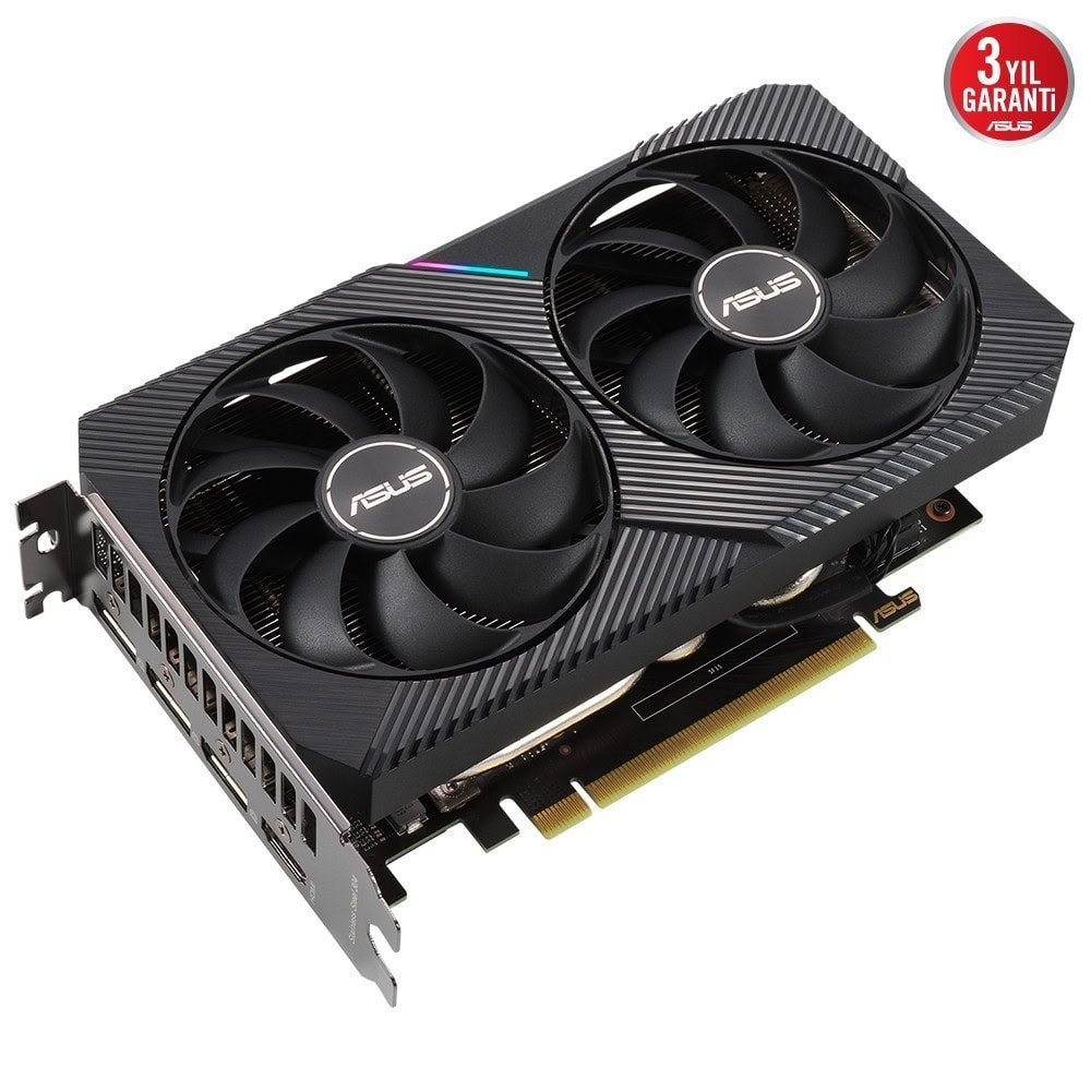 ASUS GeForce RTX 3060 Ti DUAL V2 MINI 8GB GDDR6 256 Bit Ekran