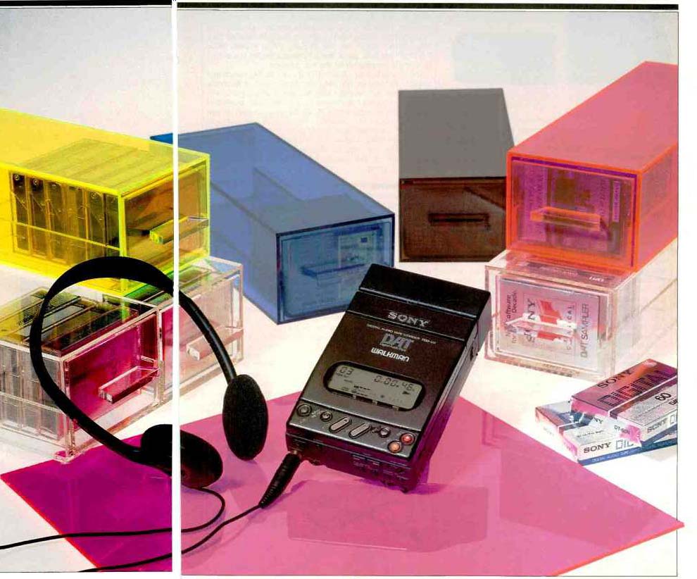 Sony TCD-D3 DAT Walkman Recorder (Jan. 1991)