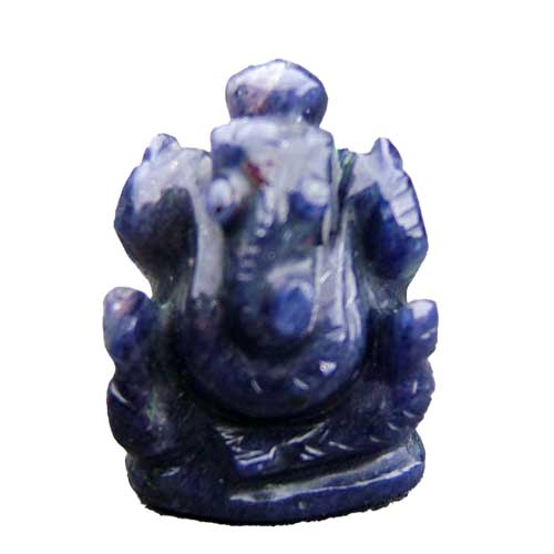 ブルージェイド（青翡翠）ガネーシャ神像 | ガネーシャ神と開運グッズ